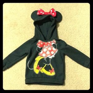 Minnie Mouse Ear Hoddie